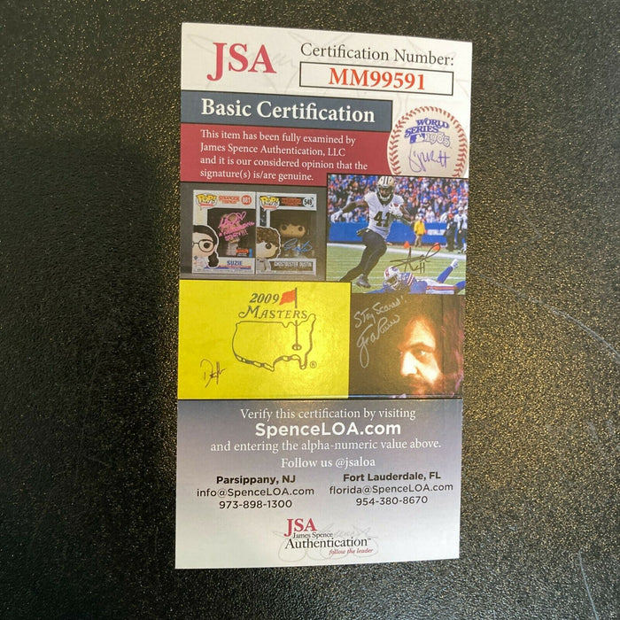 Rob Van Dam Signed ECW Wrestling DVD With JSA COA