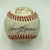 1982 Milwaukee Brewers AL Champs Team Signed World Series Baseball With JSA COA