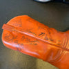 1980 Denver Broncos Team Signed Pair Of Vintage Bronco Cowboy Boots