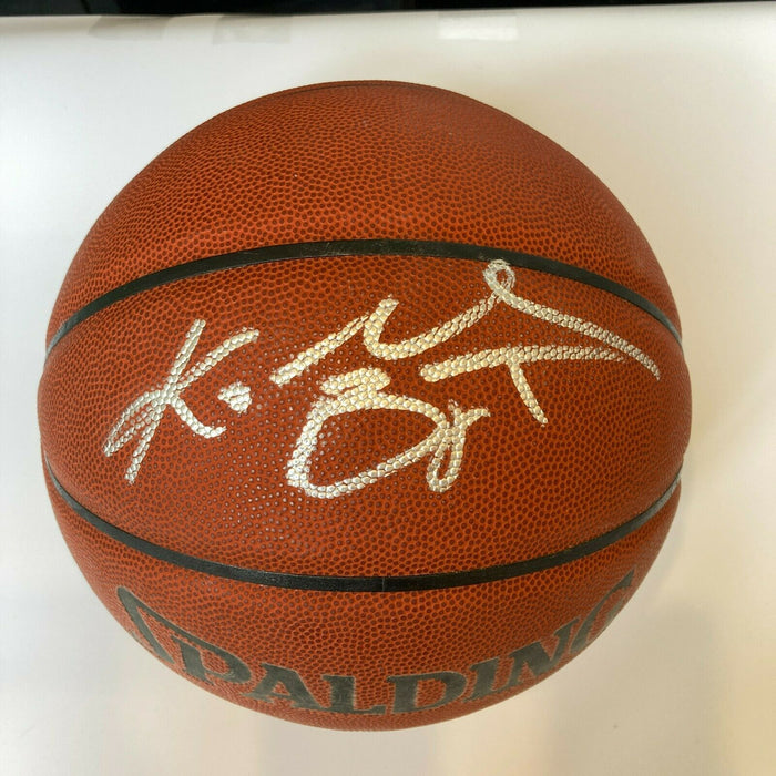 Beautiful Kobe Bryant Signed Spalding NBA Basketball Bold Mint Auto JSA COA