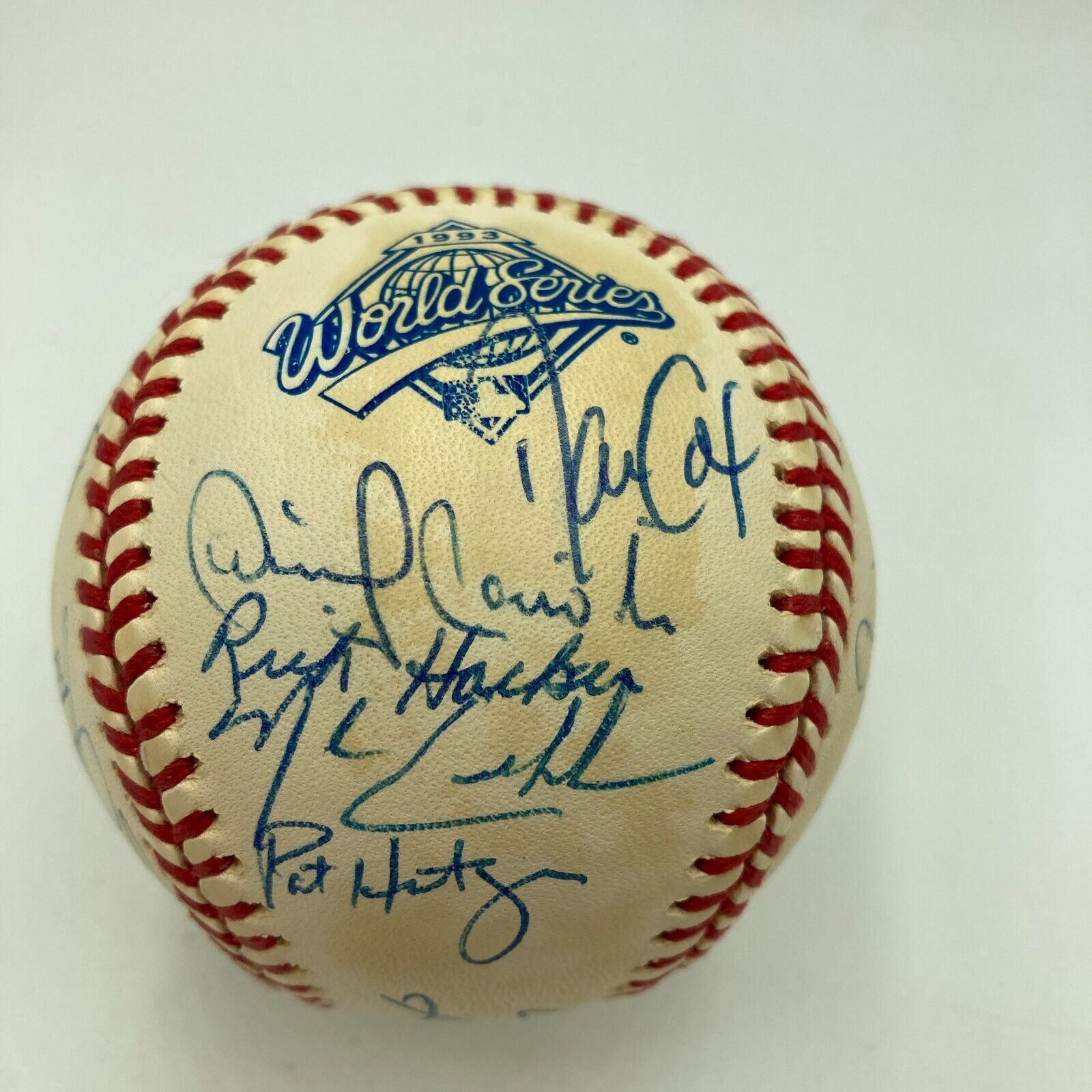 1993 Jack Morris World Series Game Worn & Signed Toronto Blue Jays