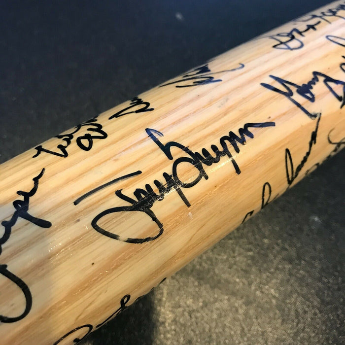 1989 San Diego Padres Team Signed Jack Clark Game Used Bat Tony Gwynn Alomar
