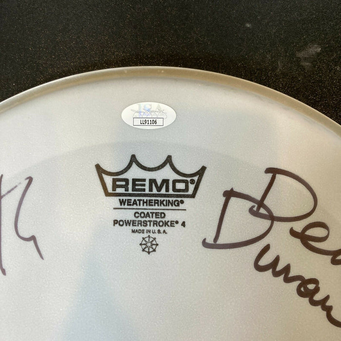 Alice Cooper Band Signed Autographed Drumhead With JSA COA 5 Signatures