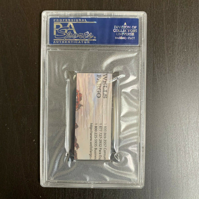 Kobe Bryant #8 Signed Autographed Cut Signature PSA DNA Slabbed Encapsulated