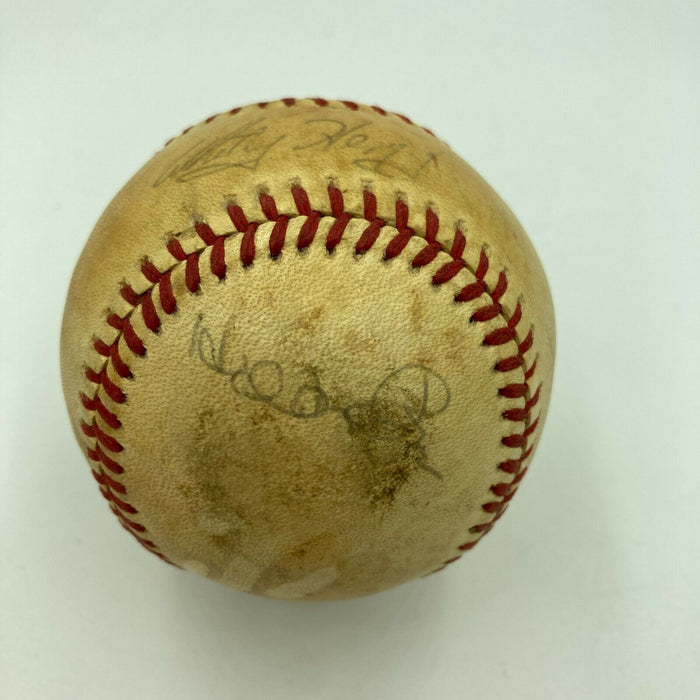 Whitey Herzog Signed 1978 Kansas City Royals Game Used American League Baseball