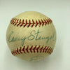 Rogers Hornsby Gil Hodges Casey Stengel Signed National League Baseball JSA COA
