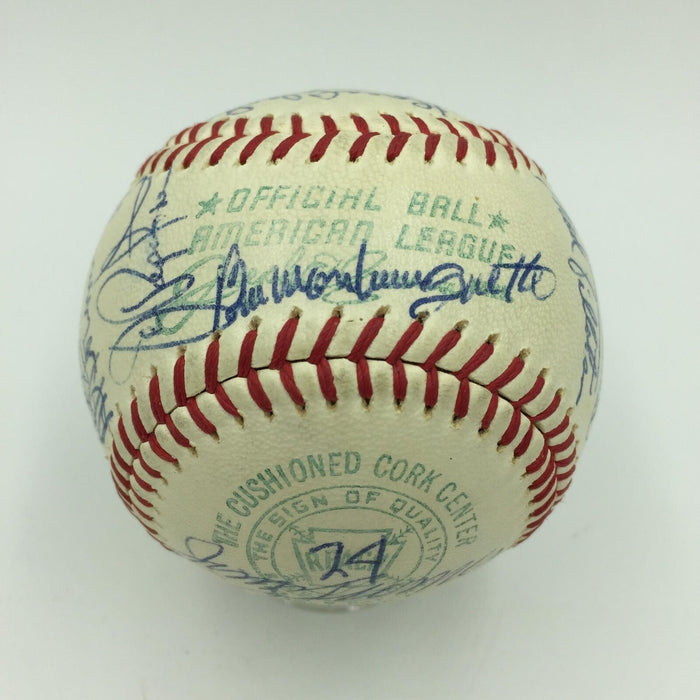 Stunning 1967 New York Yankees Team Signed Baseball Mickey Mantle 27 Sig JSA COA