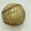 Babe Ruth & Charlie Root 1932 World Series Called Shot Signed Baseball PSA DNA