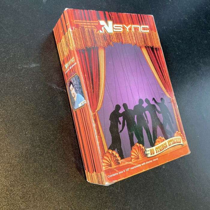 Joey Fatone NSYNC Signed Autograph Auto Living Toyz Marionette Doll Figure JSA