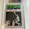 1961-62 Fleer Bill Russell Signed Autographed Basketball Card BGS Certified
