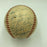 Connie Mack 1950's Philadelphia Athletics Team Signed Baseball With JSA COA