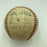 Pittsburgh-Area WWII Servicemen Multi Signed Baseball World War 2