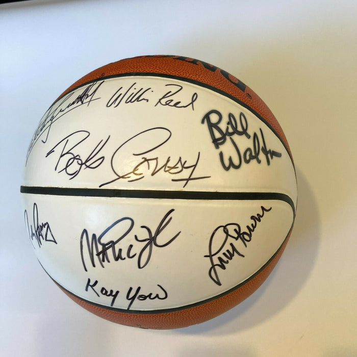 Magic Johnson Hall Of Fame Induction Class Of 2002 Multi Signed Basketball JSA