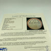 Earl Averill Single Signed Official National League Baseball With JSA COA