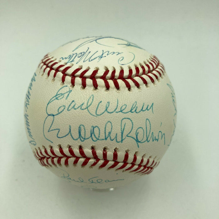 1970 Baltimore Orioles World Series Champs Team Signed Baseball With JSA COA