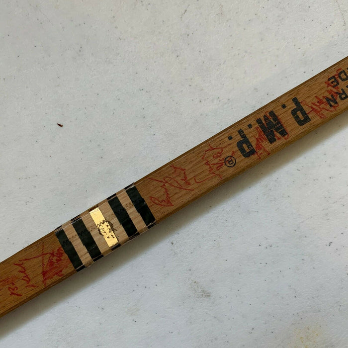 1973-74 Stanley Cup Champion Philadelphia Flyers Team Signed Game Used Stick JSA