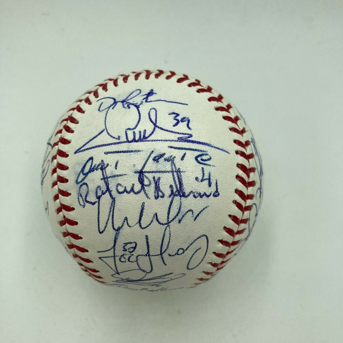 2013 Detroit Tigers Team Signed Baseball Justin Verlander Max Scherzer JSA COA