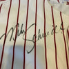 1990 Mike Schmidt Signed Philadelphia Phillies Authentic Game Model Jersey JSA