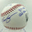 J.T Snow Signed Heavily Inscribed Stat Baseball MLB AUTHENTICATED