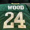 Willie Wood HOF 1989 SB 1 & 2 8X Pro Bowl Signed Green Bay Packers Jersey JSA