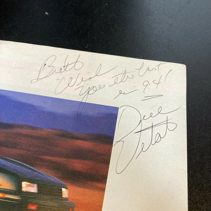 Dick Vitale Signed Autographed Basketball Magazine