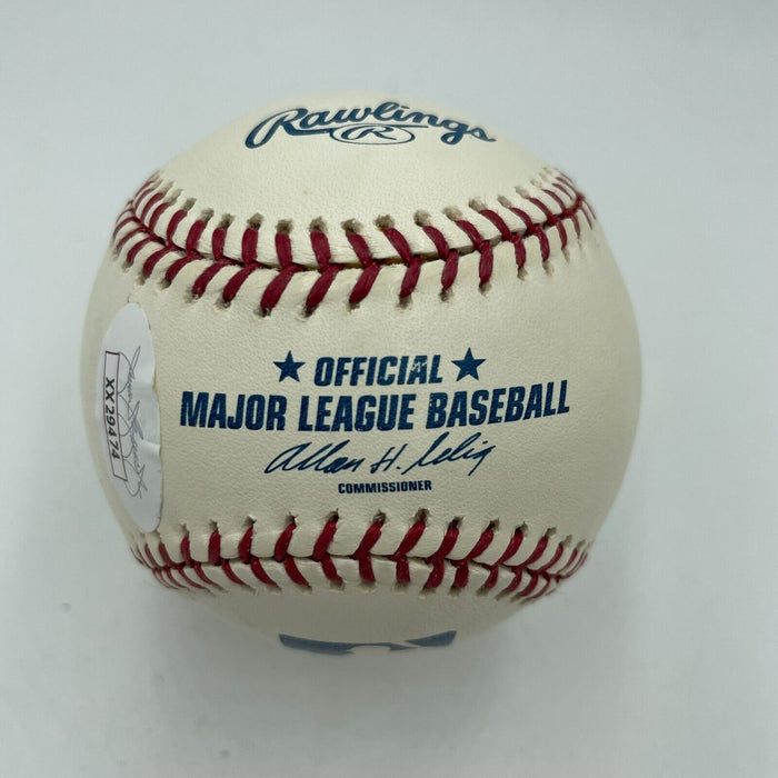 Hugh Hefner Signed Autographed Major League Baseball Playboy With JSA COA