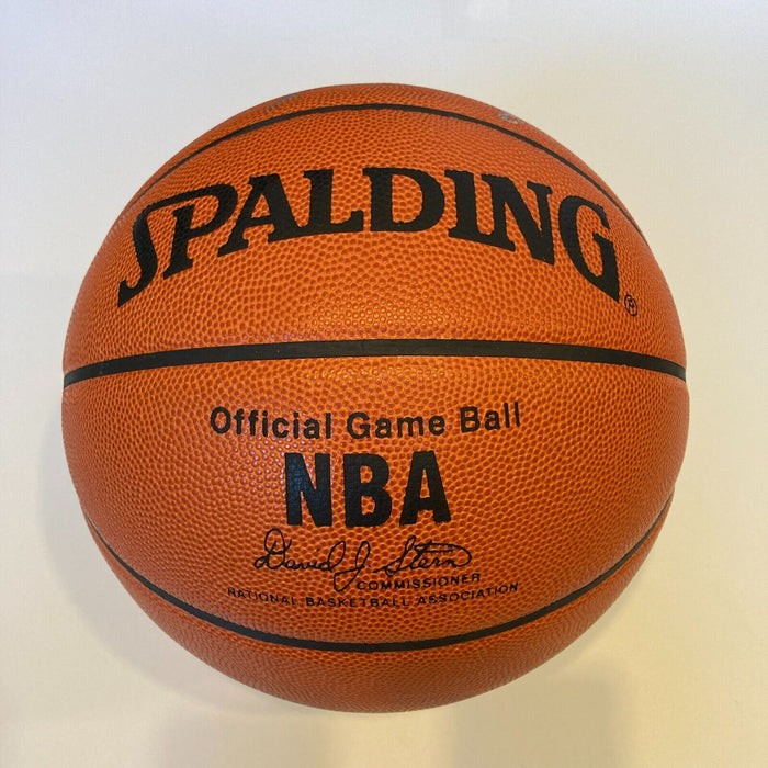 Michael Jordan Signed Spalding Official NBA Game Basketball UDA Upper Deck COA