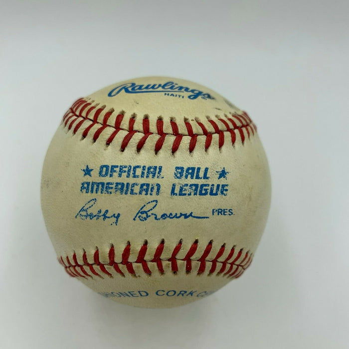 Don Drysdale "My Best Wishes" Signed American League Baseball With JSA COA