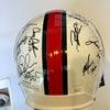 Jim Brown Jerry Rice Hall Of Fame Legends Multi Signed Full Size Helmet JSA