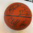 2000-01 Golden State Warriors Team Signed Spalding NBA Basketball With Team COA