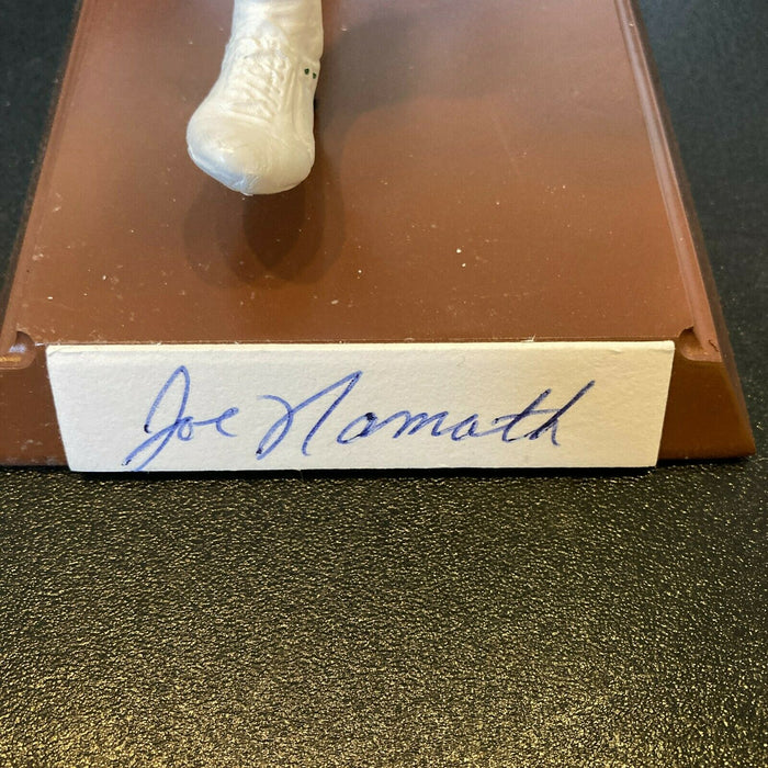 Joe Namath Signed Autographed Salvino Statue Action Figure With Box & COA