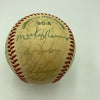 1978 NY Yankees World Series Champs Team Signed Baseball Thurman Munson JSA COA