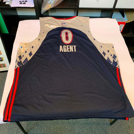 Gilbert Arenas Authentic 2007 All Star Game "Agent Zero" Wizards Jersey