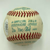 Carl Yastrzemski Signed Vintage 1970's American League Baseball "To Joe" JSA COA