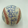 1993 Toronto Blue Jays World Series Champs Team Signed W.S. Baseball JSA COA