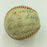 1958 Richie Ashburn Signed Vintage National League Giles Baseball PSA DNA COA