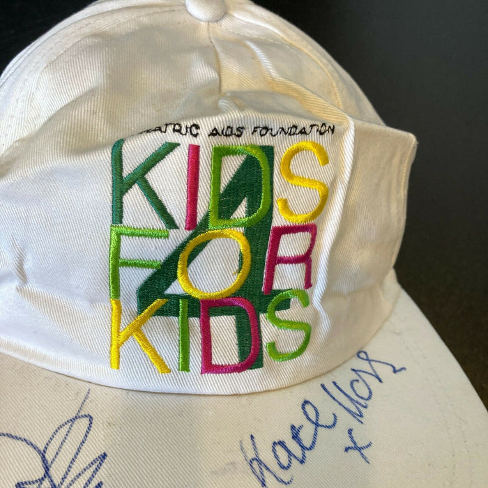 Johnny Depp & Kate Moss Signed Autographed Baseball Cap Hat With JSA COA