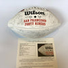 1994 San Francisco 49ers Super Bowl Champs Team Signed Football JSA COA