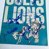1962 Baltimore Colts Team Signed Program With Johnny Unitas With JSA COA
