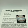 Beautiful Mickey Mantle Signed American League Baseball PSA DNA Graded MINT 9