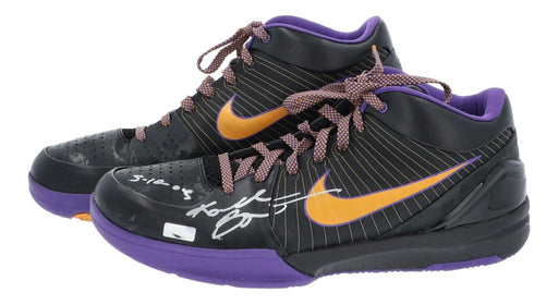 Kobe Bryant Photomatched 2009 Playoffs Game Used Signed Sneakers Shoes Panini