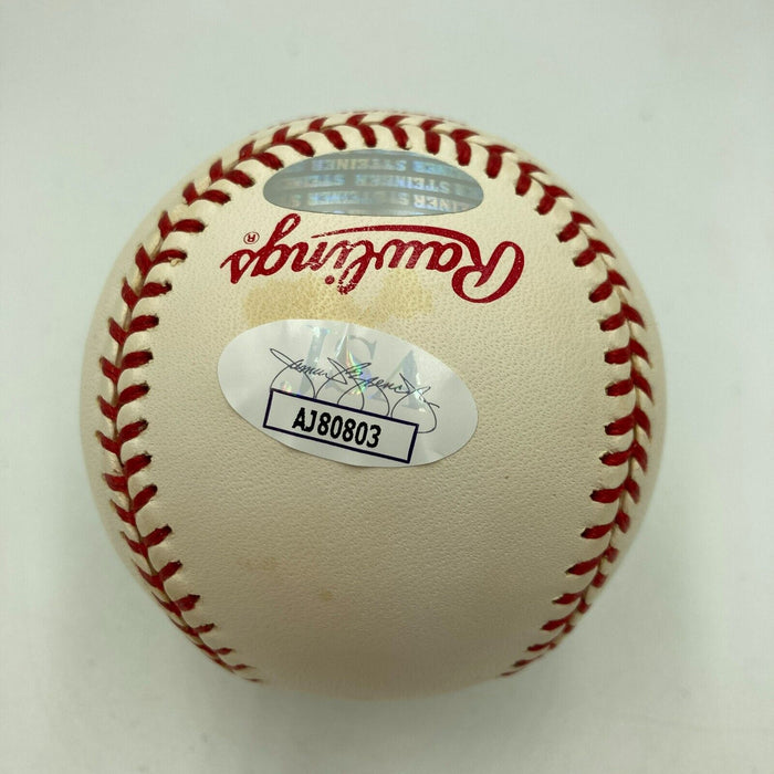 Rare Bill Buckner & Mookie Wilson Signed 1986 World Series Baseball JSA COA