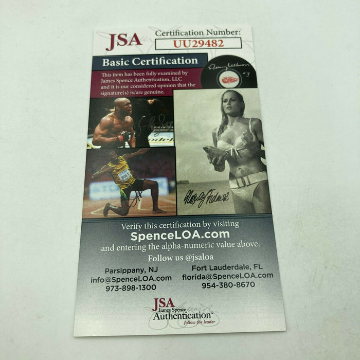 Minnie Minoso Hall Of Fame Signed Official League Baseball JSA COA