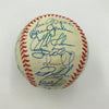 1998 Cleveland Indians Team Signed ALCS Baseball Jim Thome 31 Sigs PSA DNA COA