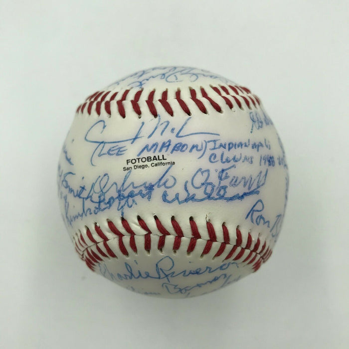 Rare Negro League Legends Multi Signed Autographed Baseball 30 Sigs