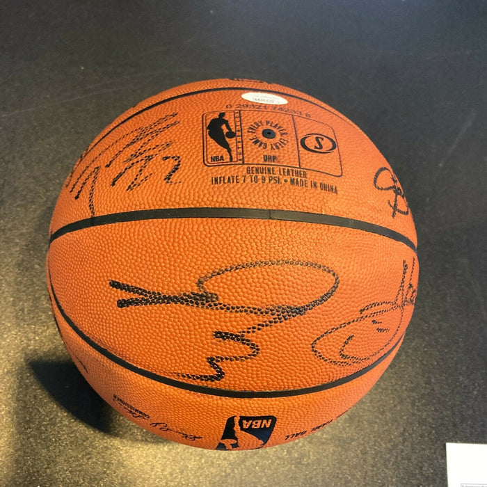 2011-12 Chicago Bulls Team Signed NBA Game Issued Basketball With JSA COA