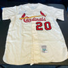 Lou Brock Signed Authentic St. Louis Cardinals Mitchell & Ness Jersey JSA COA