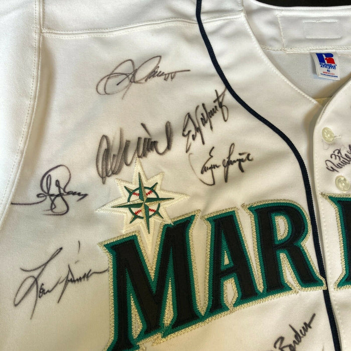 2001 Seattle Mariners 116-46 Season Team Signed Jersey Ichiro Suzuki JSA COA