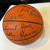 1976-77 Portland Trail Blazers NBA Champs Team Signed Basketball UDA JSA COA