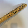 1986 New York Yankees Team Signed Baseball Bat Don Mattingly JSA COA